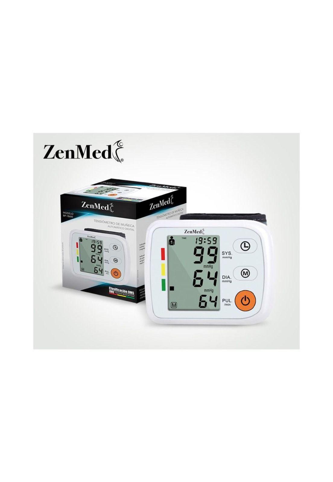 Tensiometro De Muñeca Bp-186w Zenmed-2