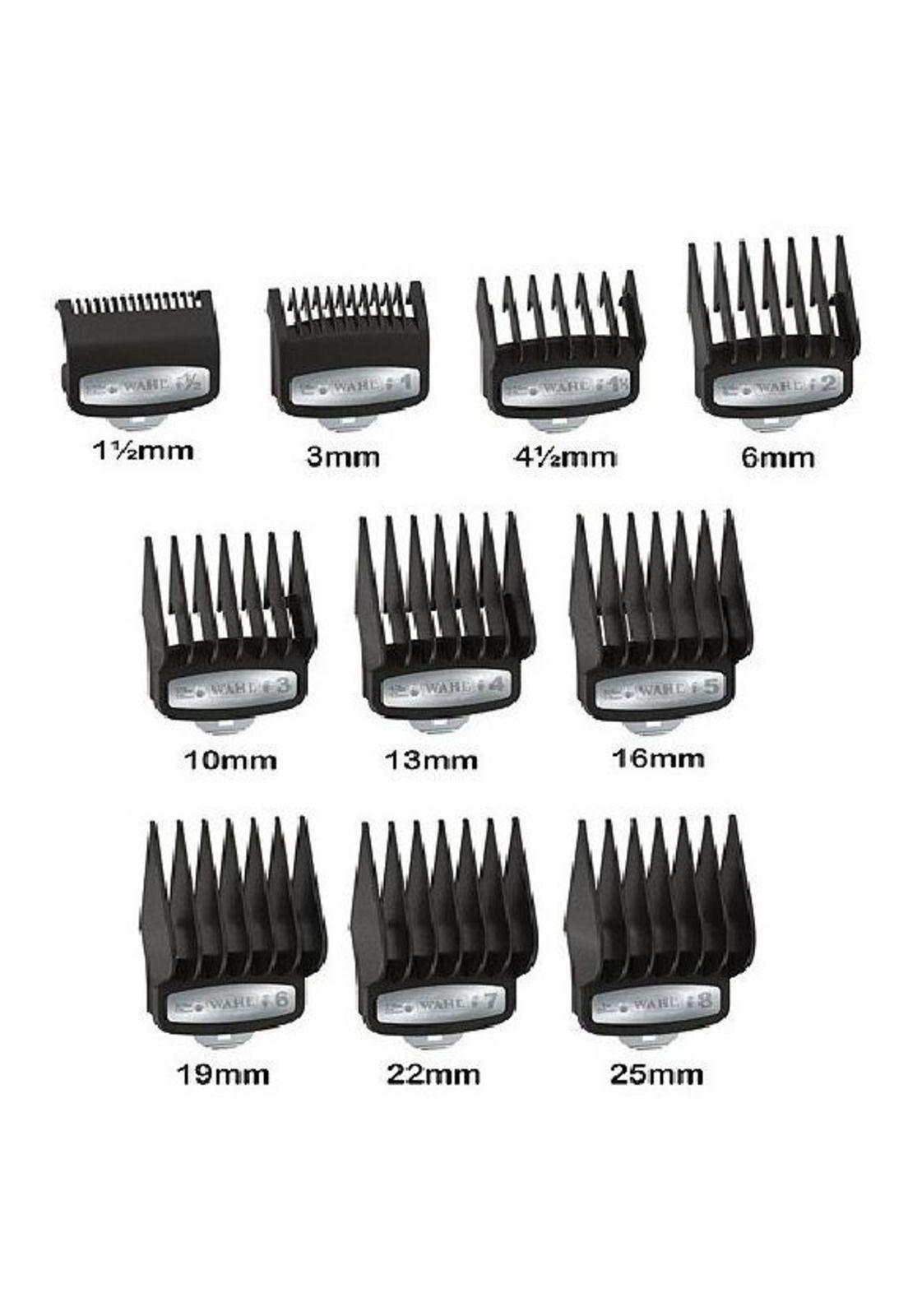 Kit Peines Alzas Premium Clip Metálico X 10 Unid Wahl-2