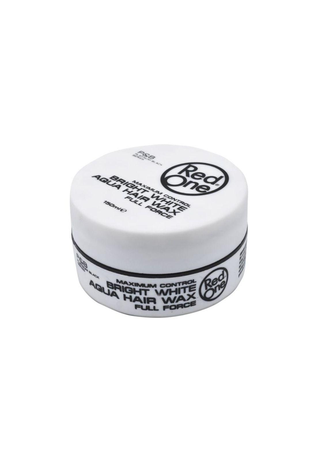 Cera Capilar Red One Aqua Hair Wax Bright White 150ml-2