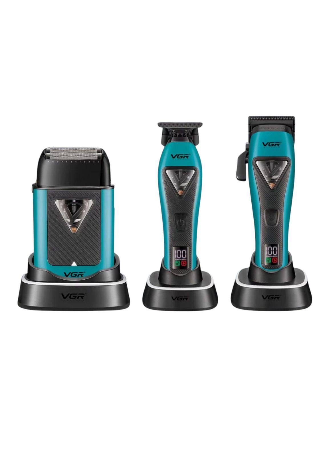 Maquina De Cortar Pelo VGR V-035C Motor Vector + Carcasa Maletín-3