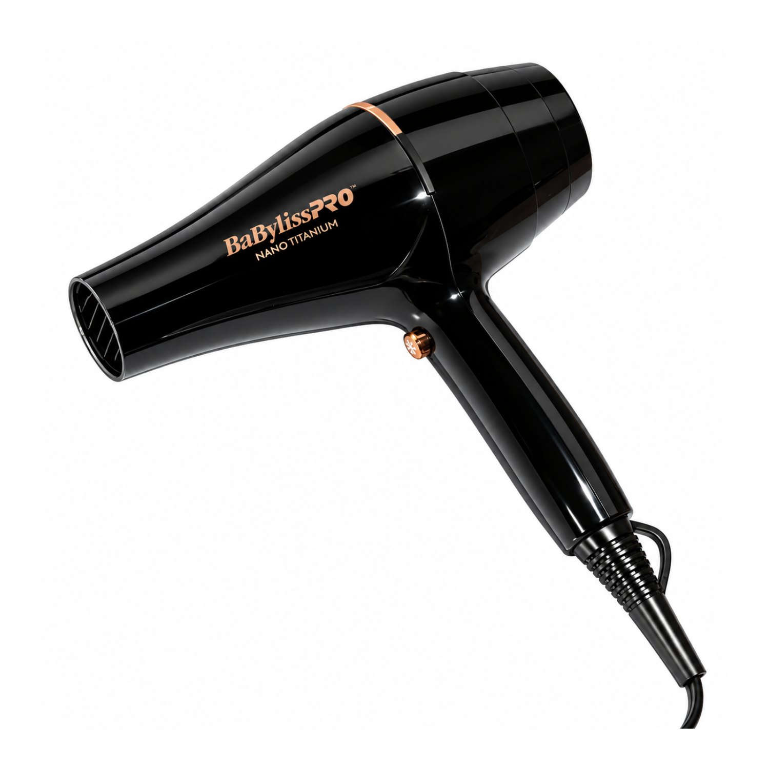Secador de pelo BaBylissPRO Nano Titanium Gold Black B6176-3