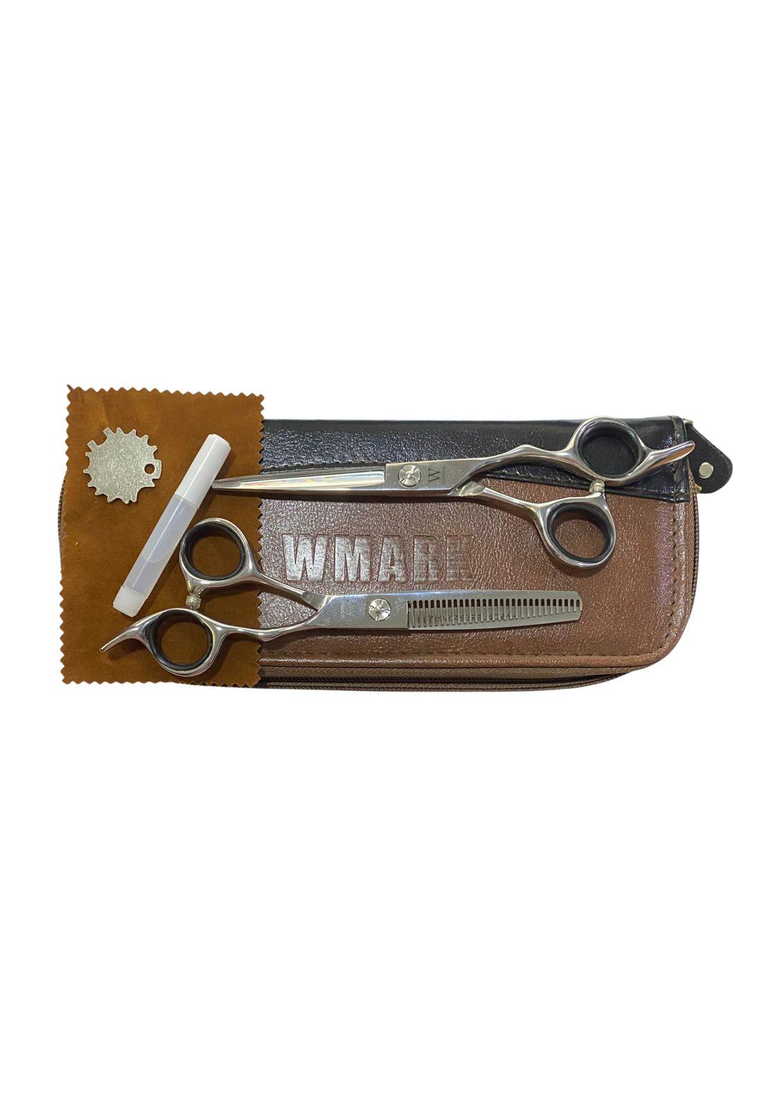 Set De Tijeras Para Corte De Cabello WMARK NG-001 6"-2