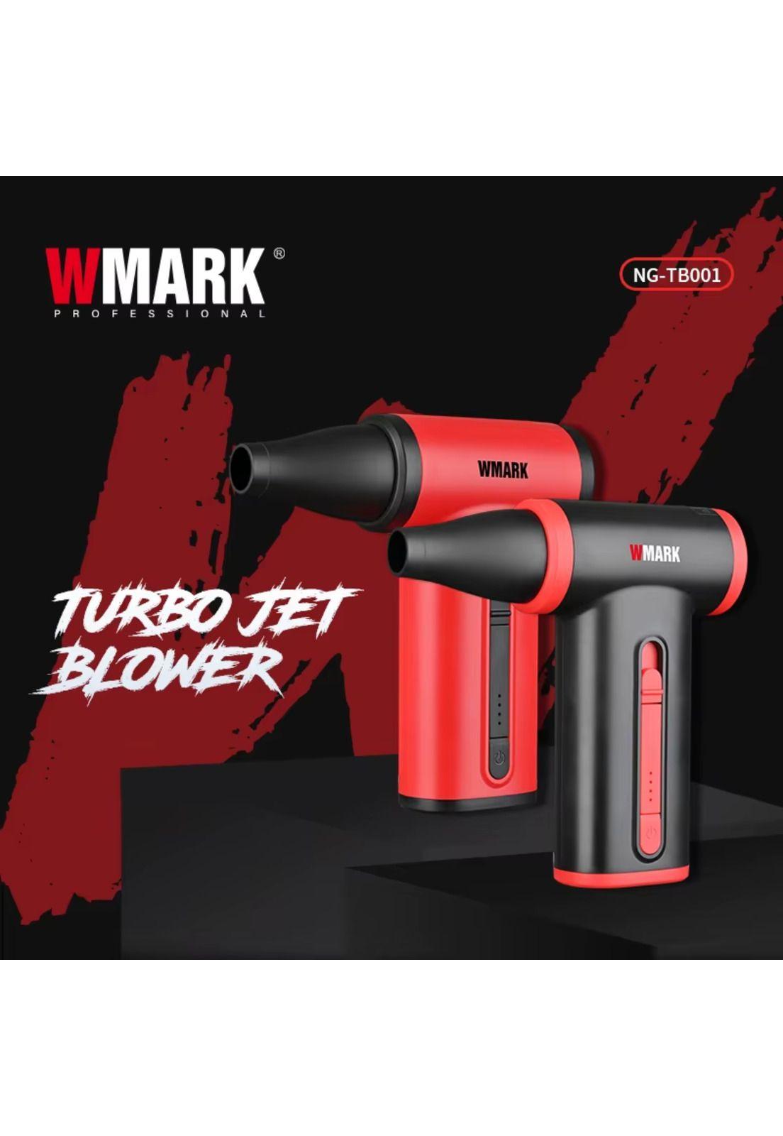 Soplador De Alta Potencia Pistola Mini Jet Wmark NG-TB001 BLK-3