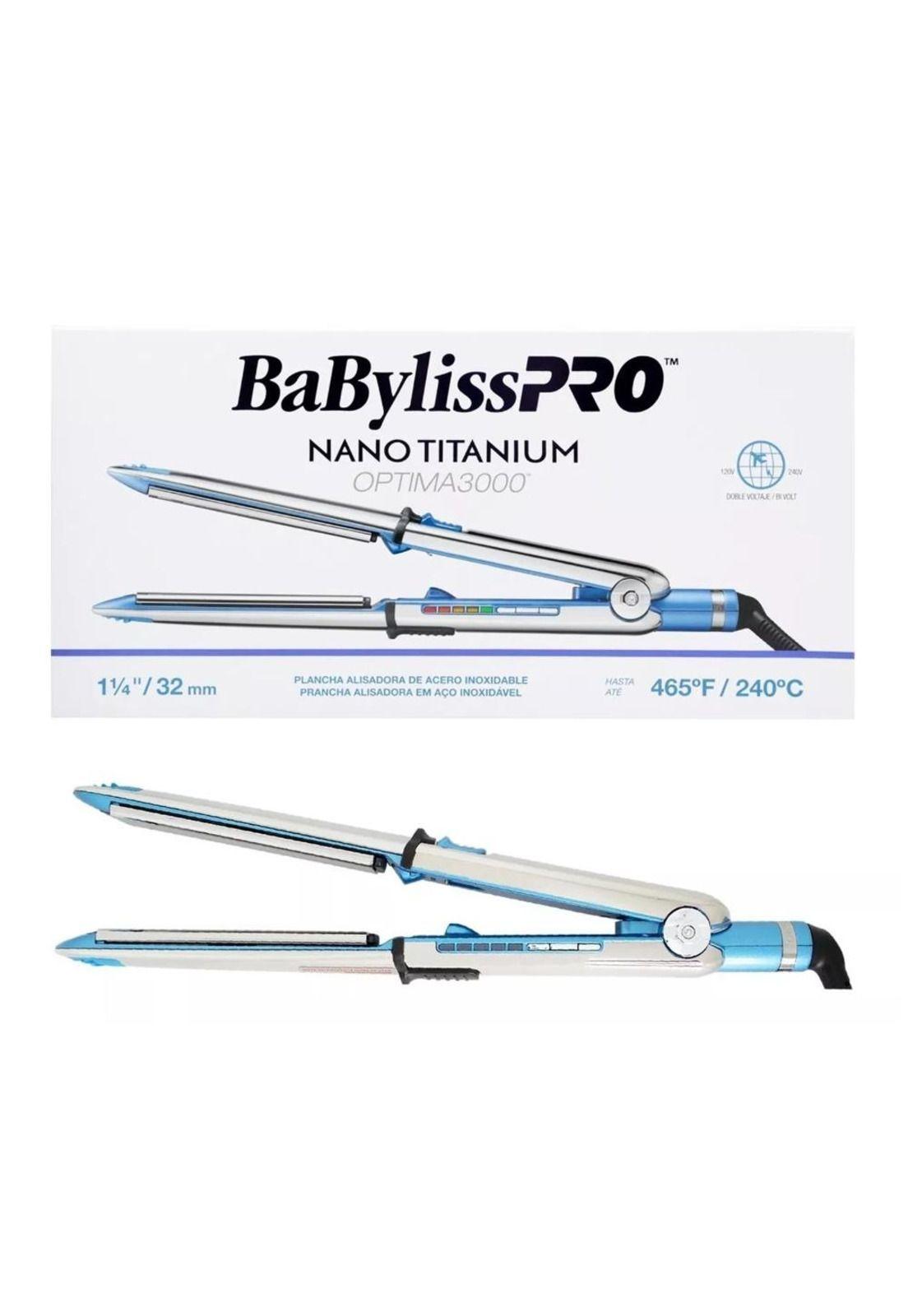 Babyliss Pro Alisador Plancha Optima 3000 Bivoltaje-0