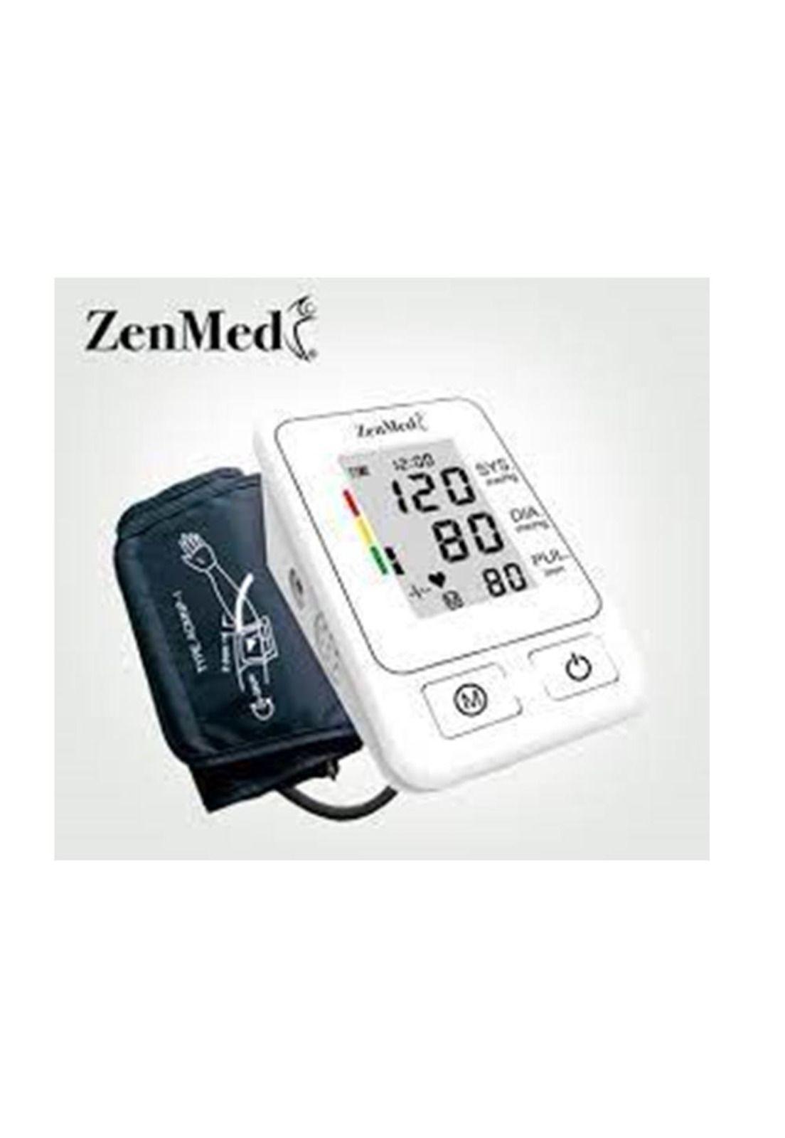 Tensiómetro de Brazo ZENMED LCD Digital 2,8" Blanco-2