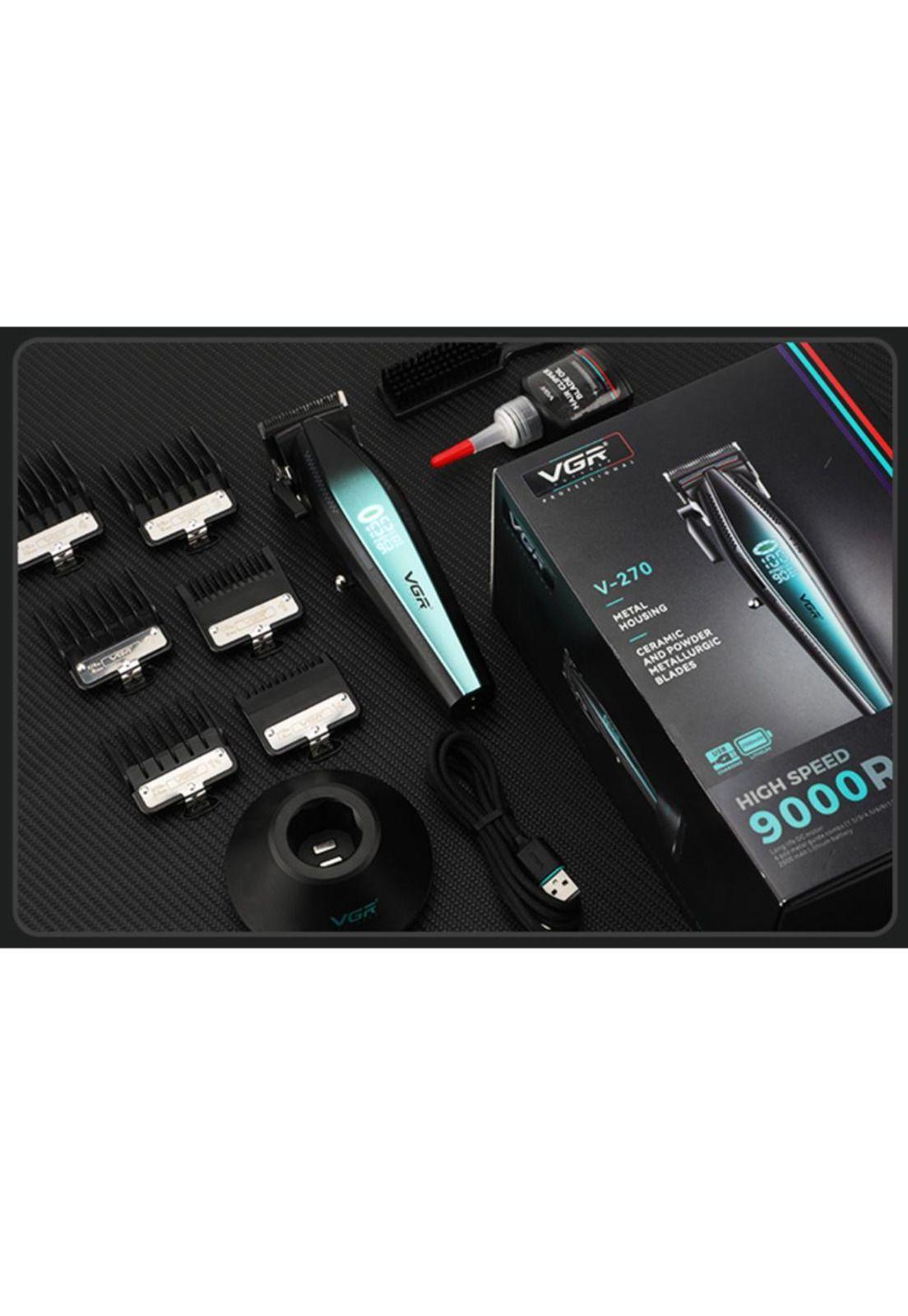 Máquina Barbería Profesional Corta Pelo VGR V-270 9000 Rpm-2