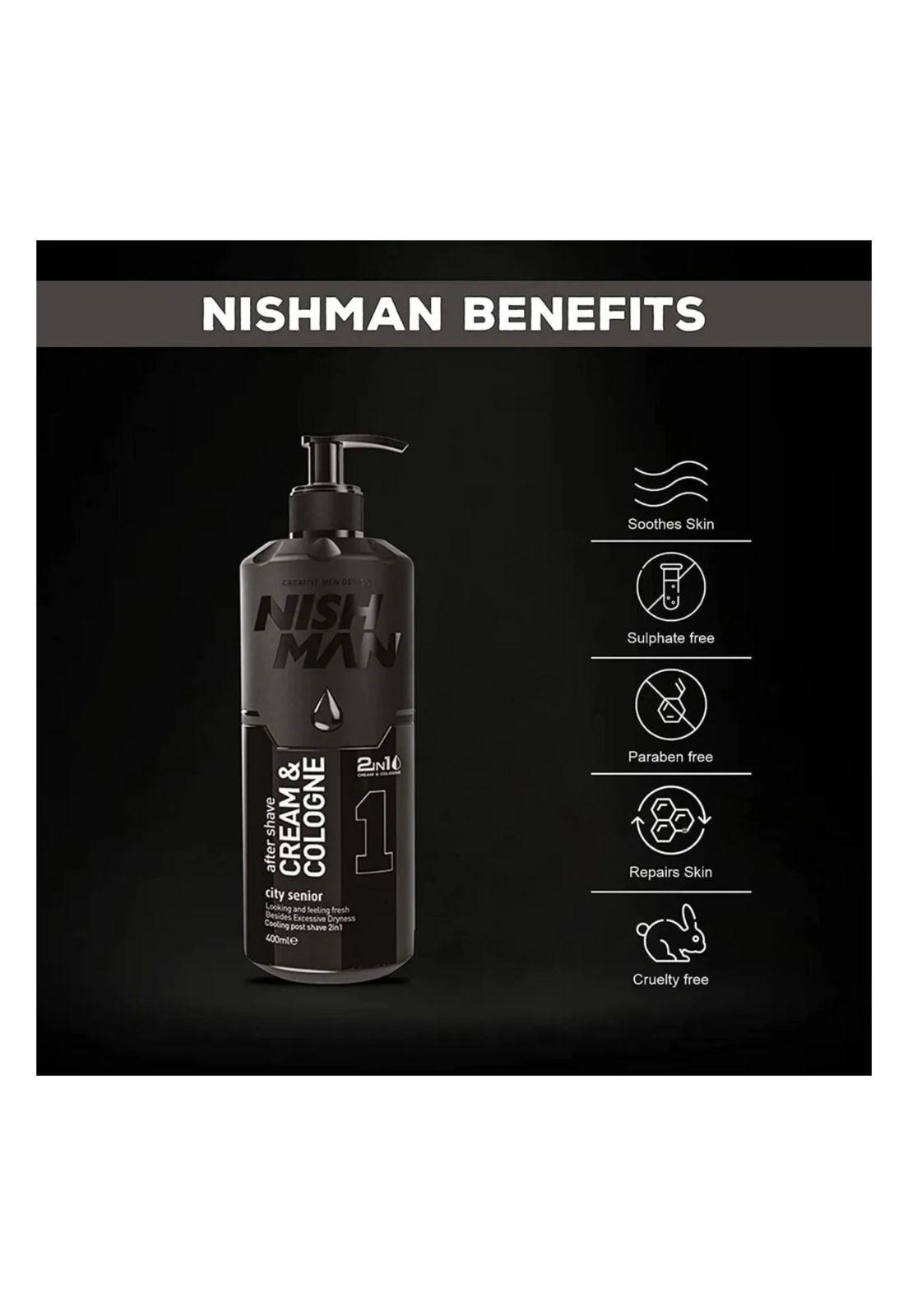 Nishman Crema y Colonia City Senior After Shave N°01-2