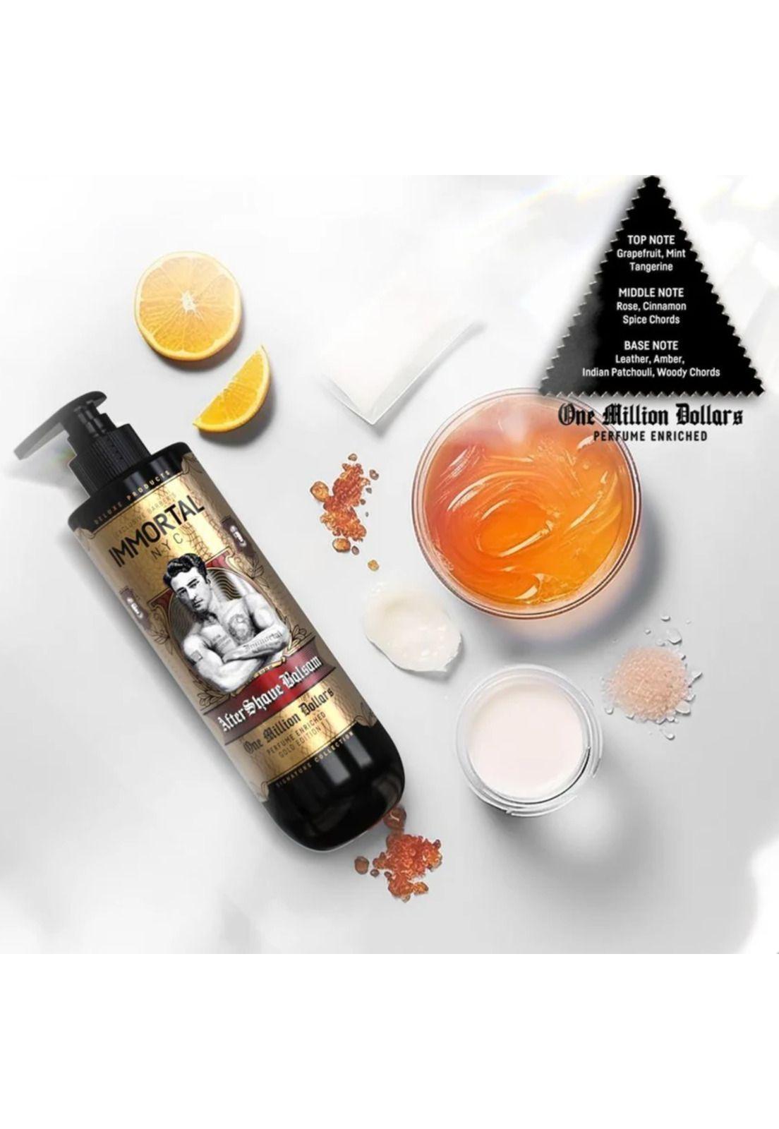 Gel Afeitar Immortal NYC One Million Dollar Superior 1000 ml-2