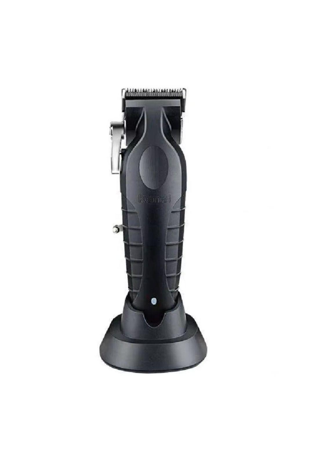 Maquina Kemei 2296 CortaPelo Inalambrica Con Base De Carga-0