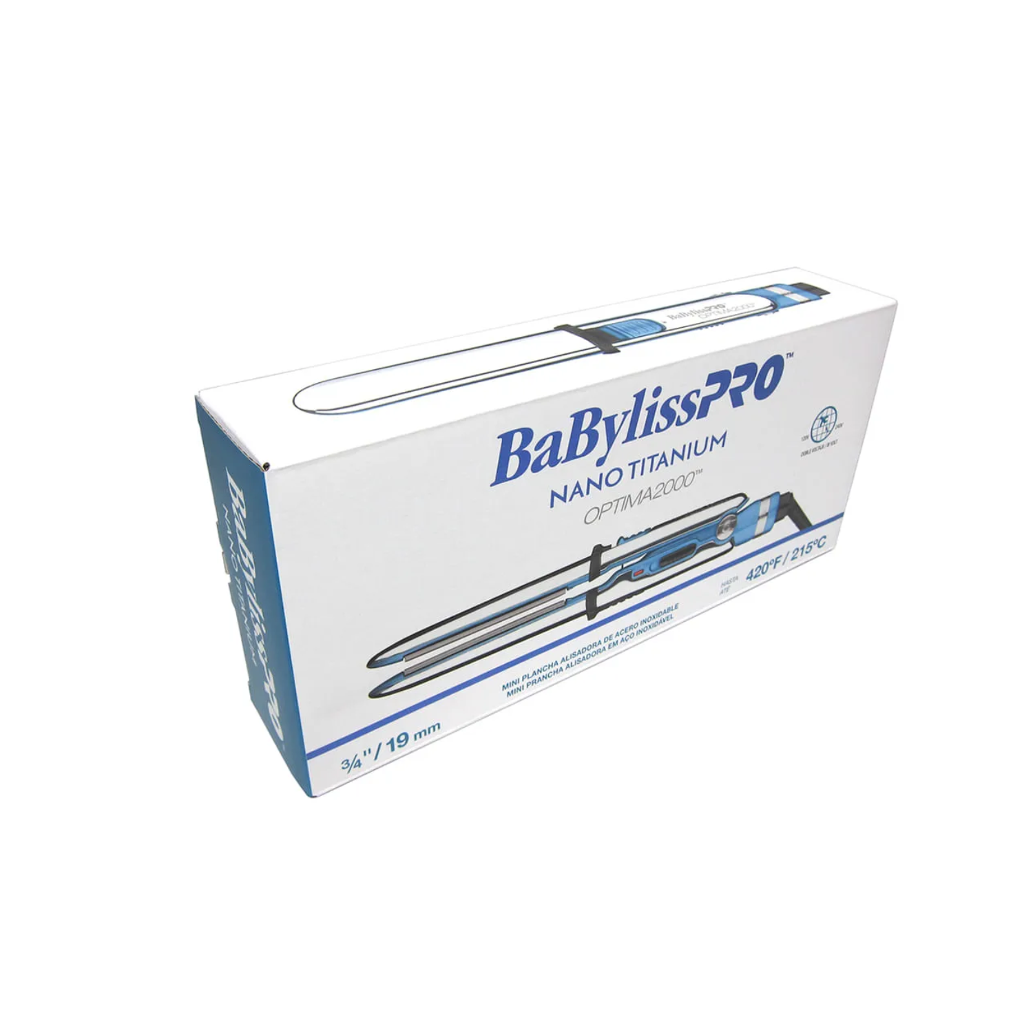 BabylissPro Plancha De Alisado Pelo Plancha Optima 2000 Mini-4