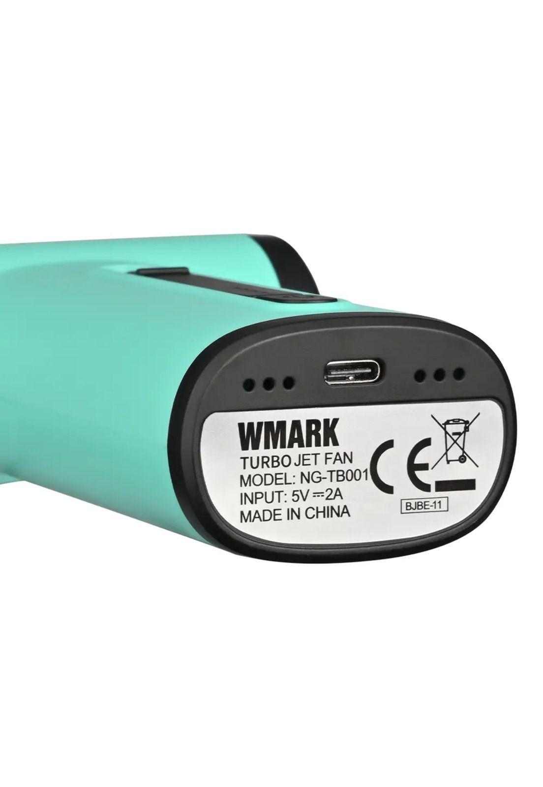 Soplador De Alta Potencia Pistola Mini Jet Wmark NG-TB001 Azul-4