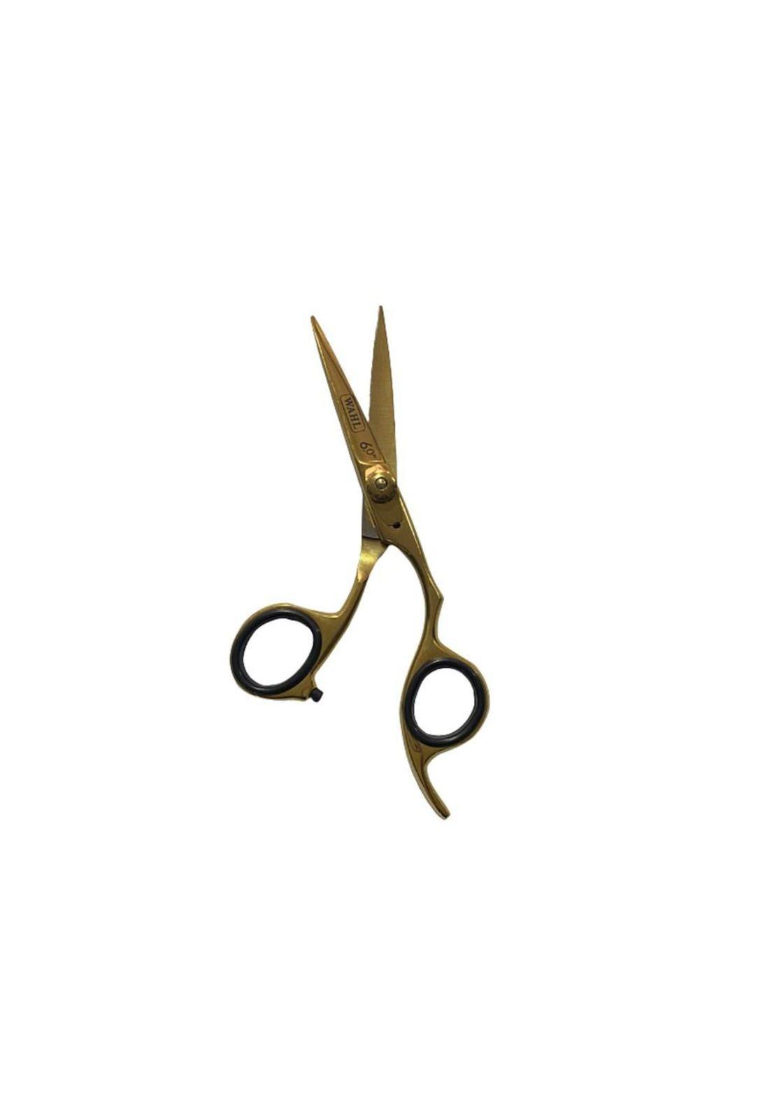 Wahl Tijera Convexa Profesional 6,0 Filo Navaja Dorado-2