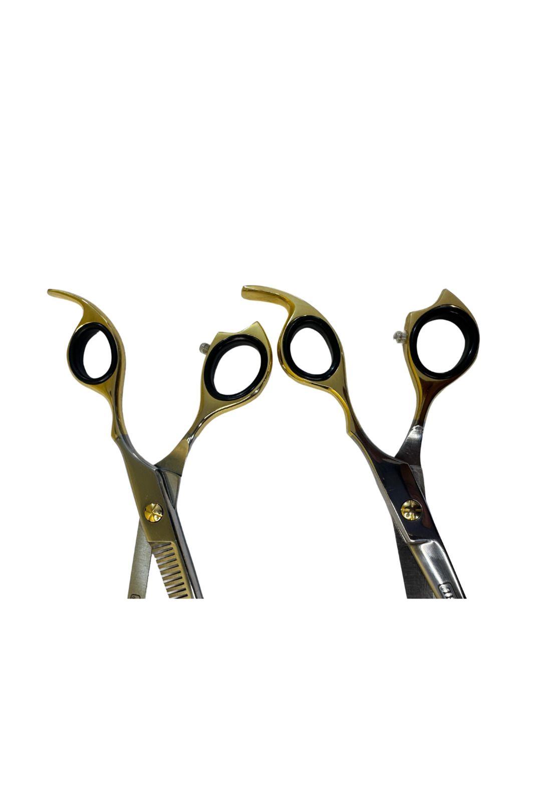 Set De Tijeras Wahl Profesional Filo Navaja Y Esculpidora 6-0