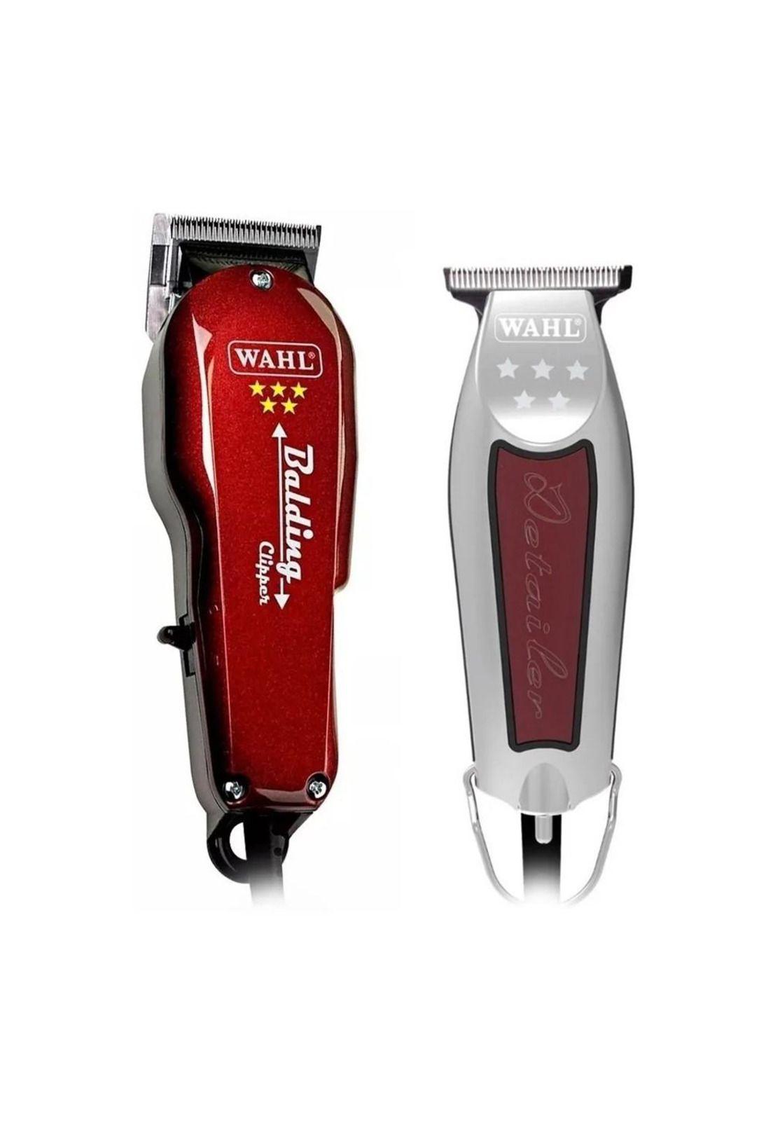 Combo Wahl Trimmer Detailer + Maquina De Corte Balding (usa)-0