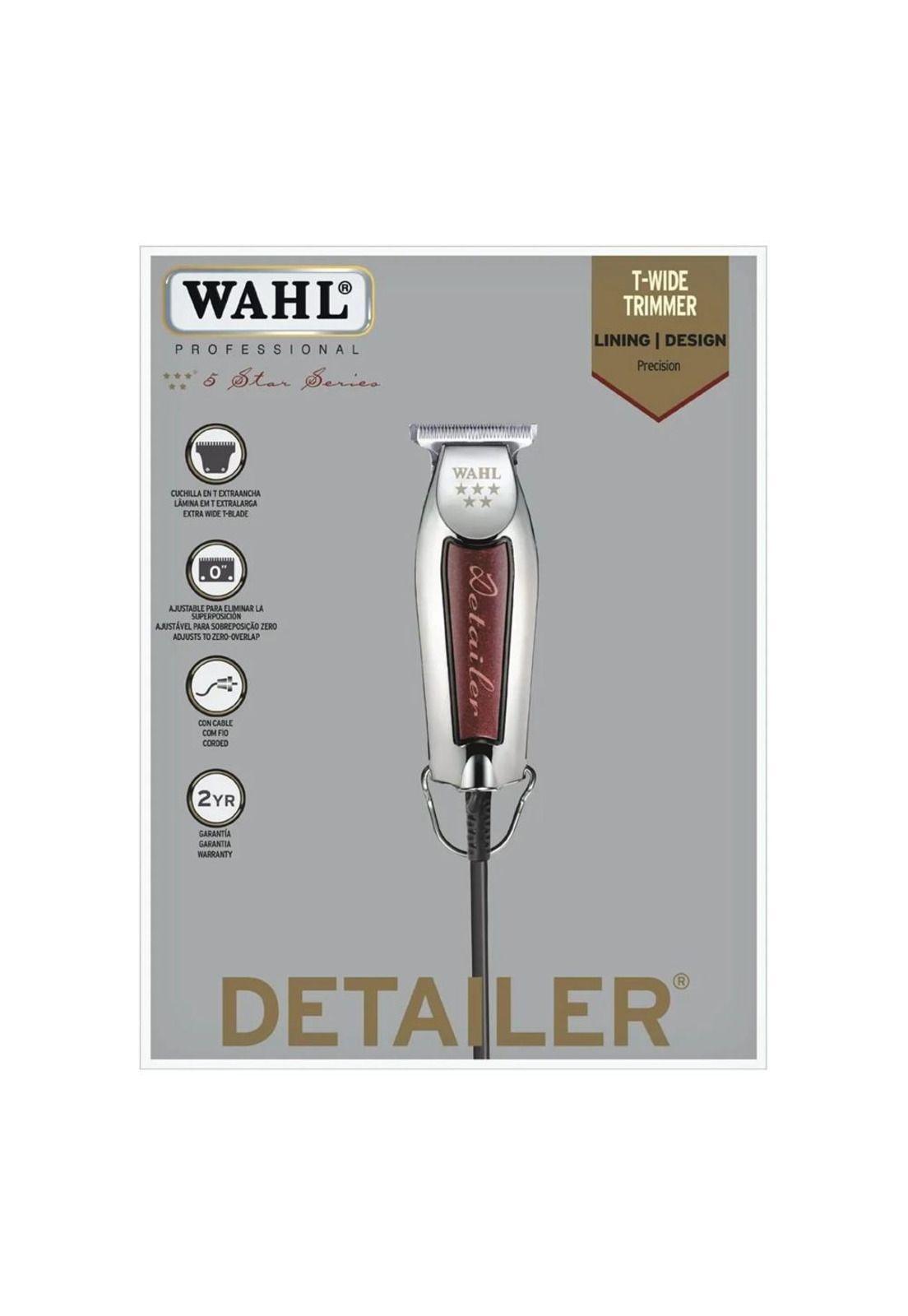 Combo Wahl Trimmer Detailer + Maquina De Corte Balding (usa)-4