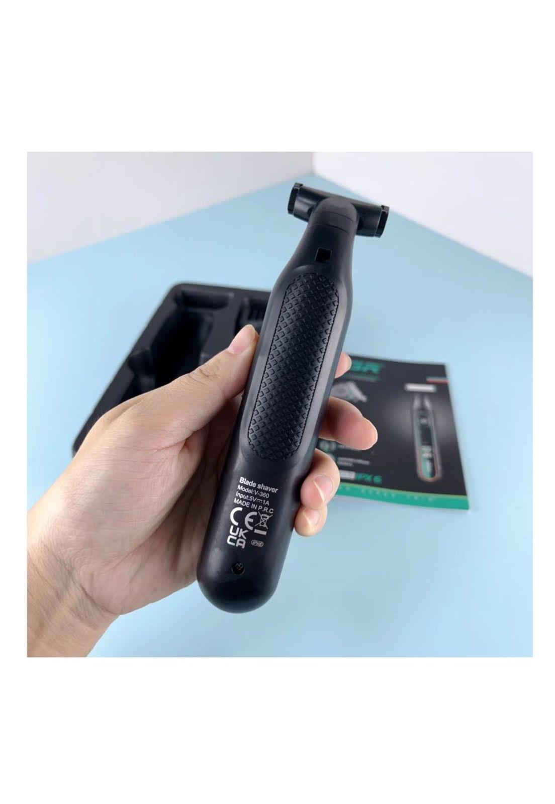 Afeitadora Electrica Shaver Rasuradora VGR360 Recargable Usb-3