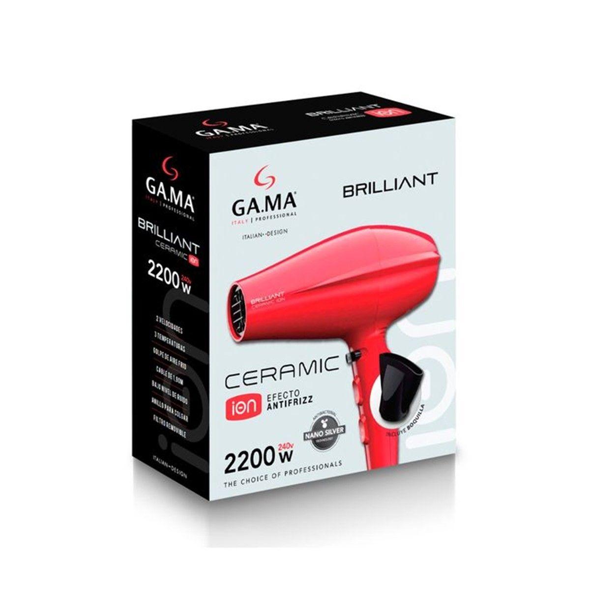 SECADOR DE PELO GAMA BRILLIANT CERAMIC-2