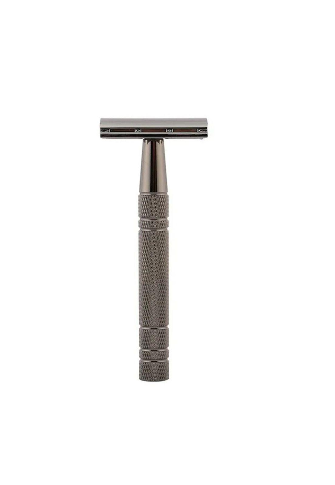 Navaja Rasuradora Clasica Inox Maxcare+5 Repuestos Barberia-0