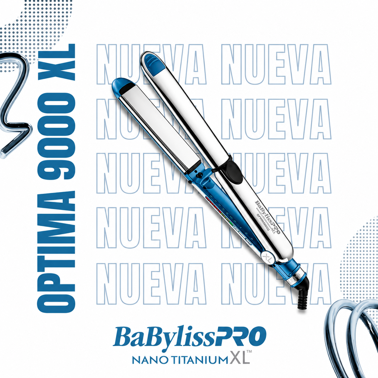Plancha BabylissPRO Optima 9000 XL 32 mm Profesional-2