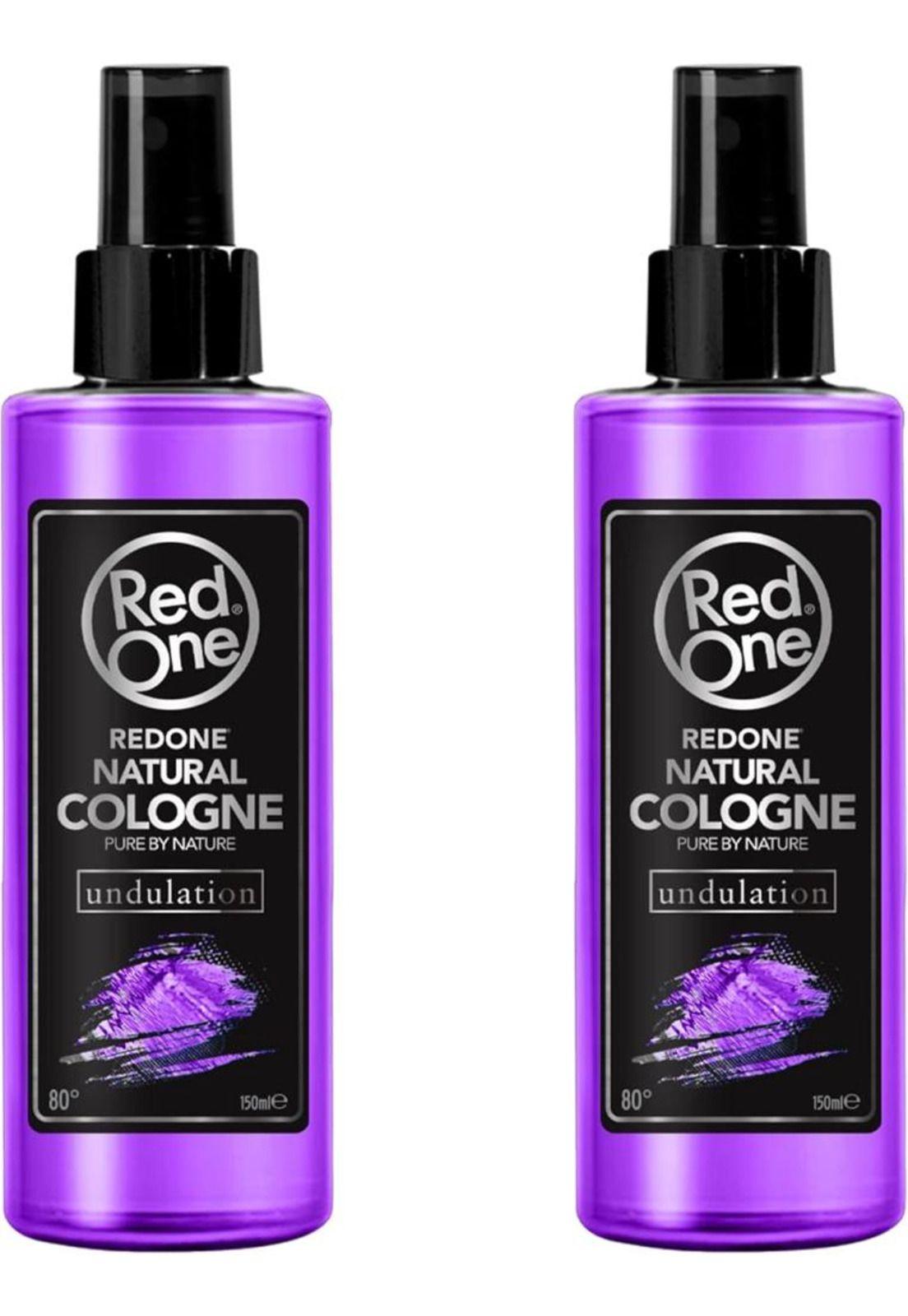 Red One After Shave Cologne Body Splash 400ml Undulation-3