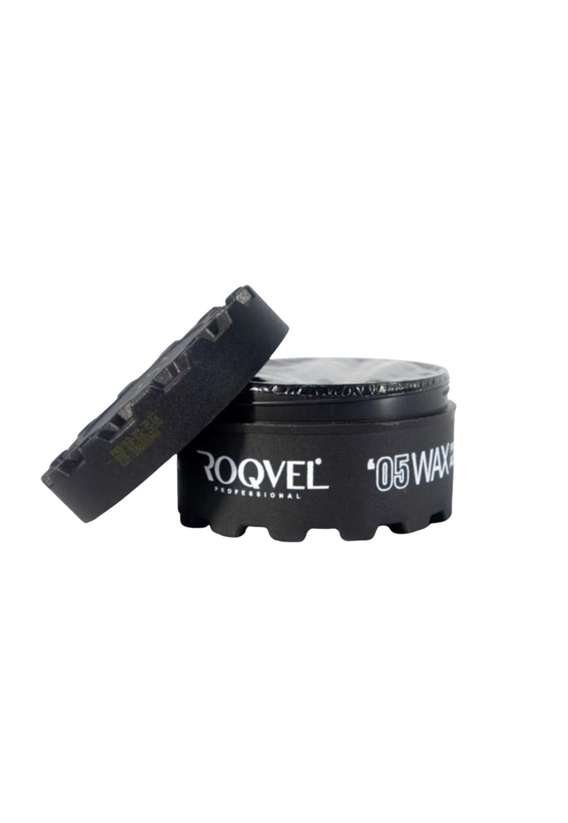 Cera Moldeadora Roqvel 05 Para Cabello Y Barba Aqua Black-1