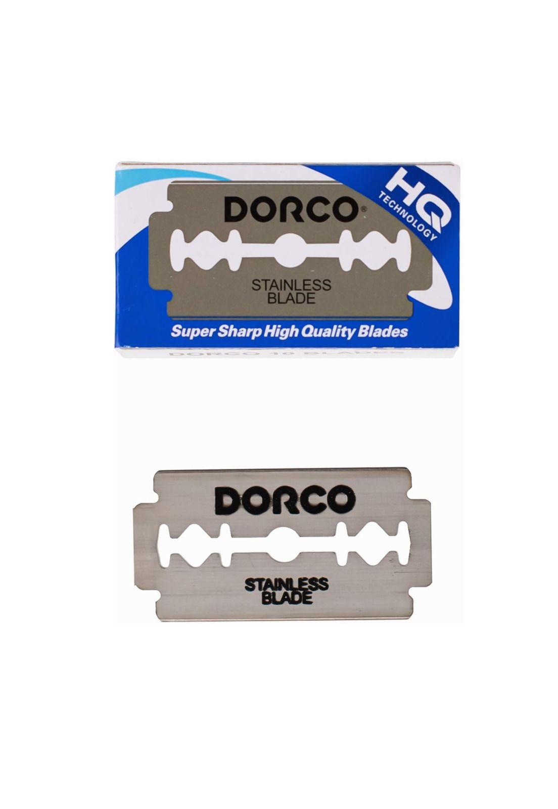 100 Hojas De Navaja Dorco HQ Barbería ST300 Peluquería-3
