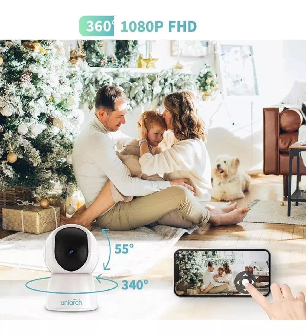 Cámara Wifi 360° 3MP Visión Nocturna Audio Bidireccional-2