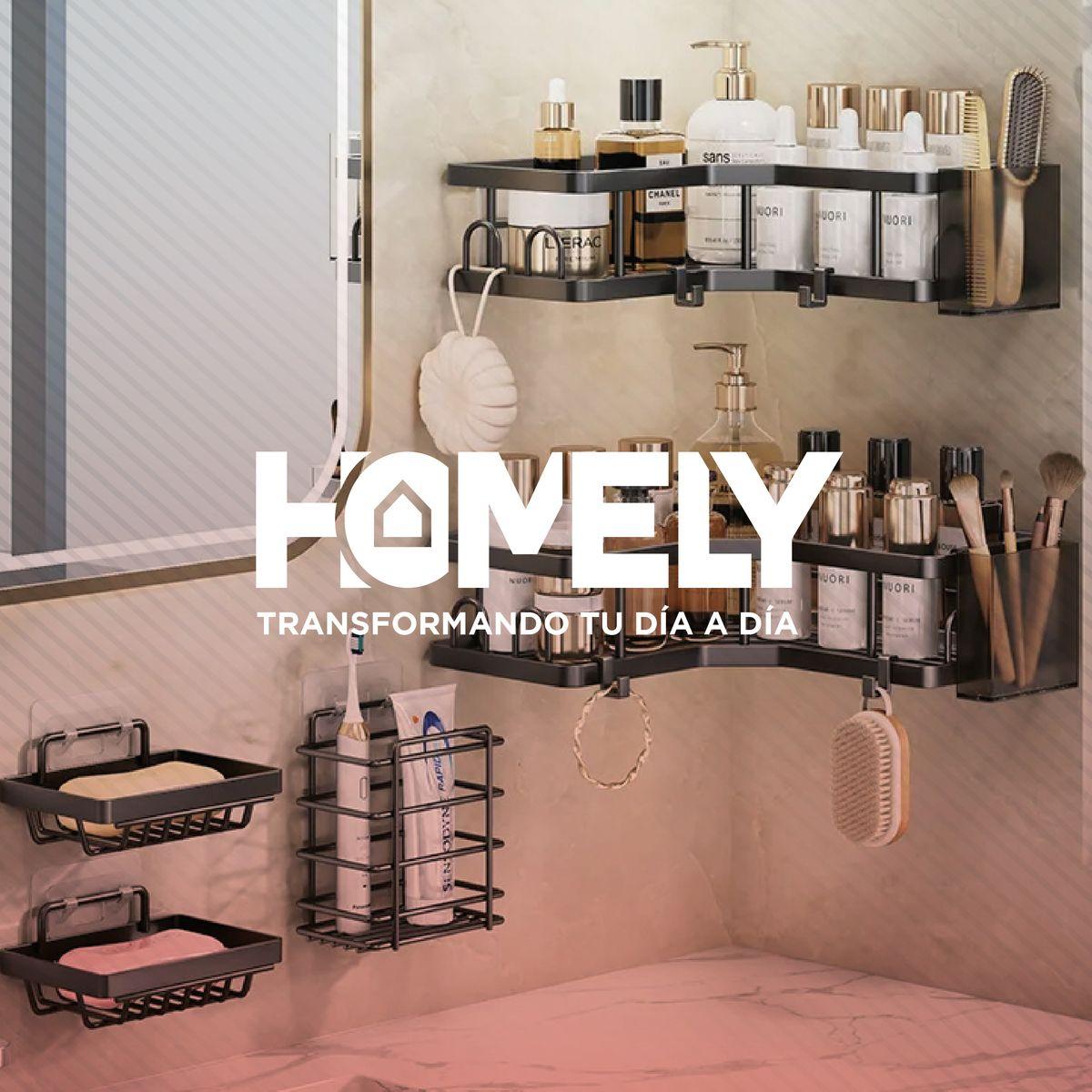 Set x 7 organizadores de ducha acero inoxidable Homely-7