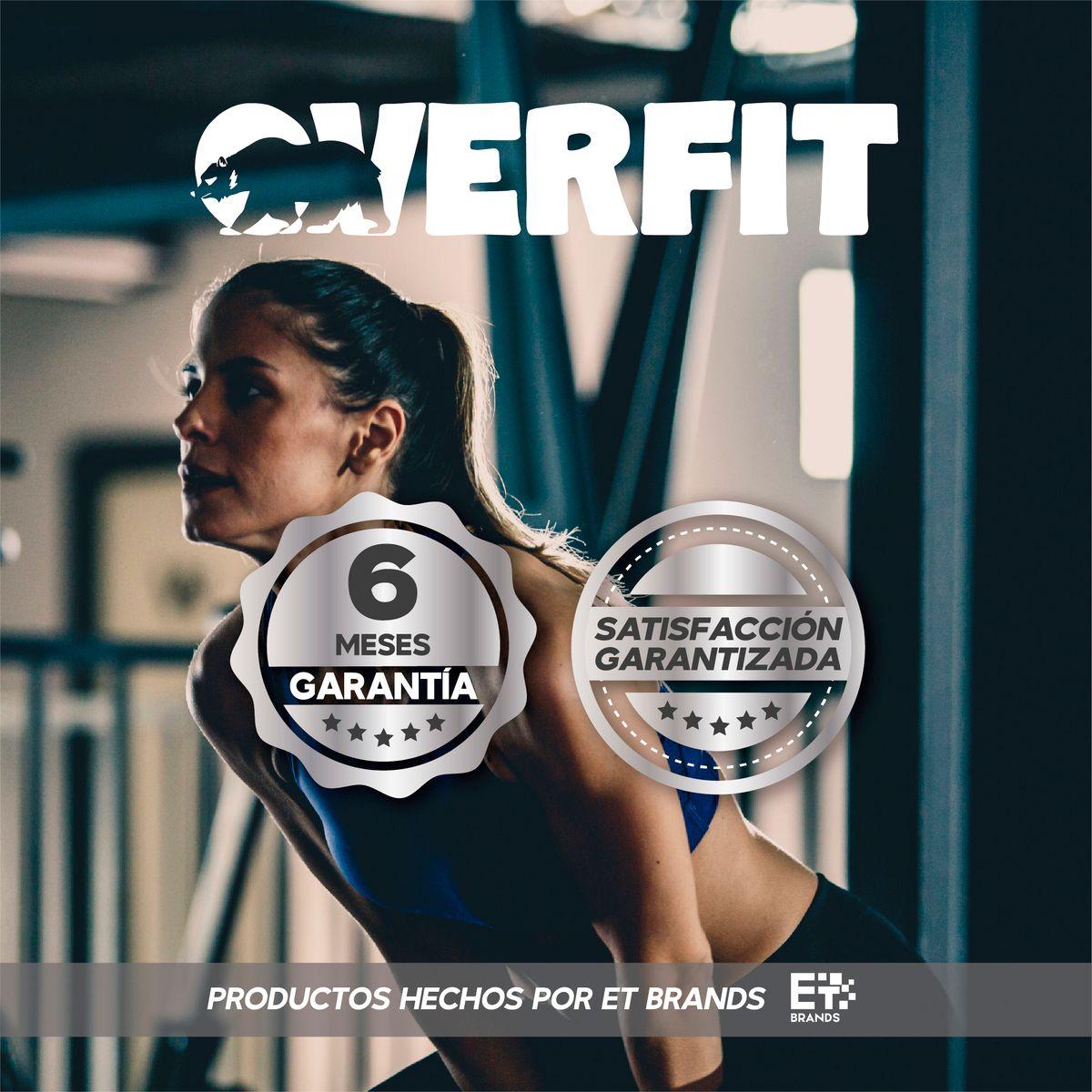 Disco Pesa Olimpica Goma Overfit 5kg Antideslizante-9