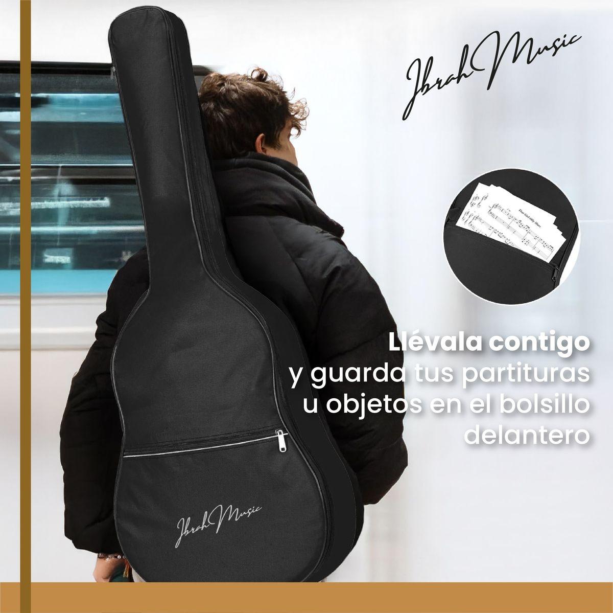 Guitarra Electroacustica Ibrah Music 41 Pulgadas Funda + Acc-7