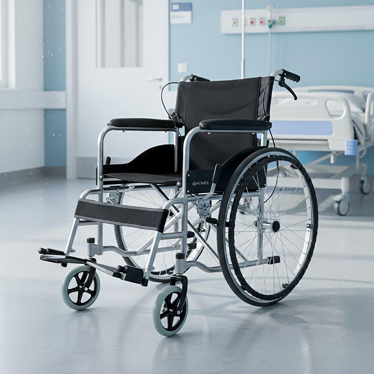 Silla De Ruedas Adulto Mayor Plegable-0