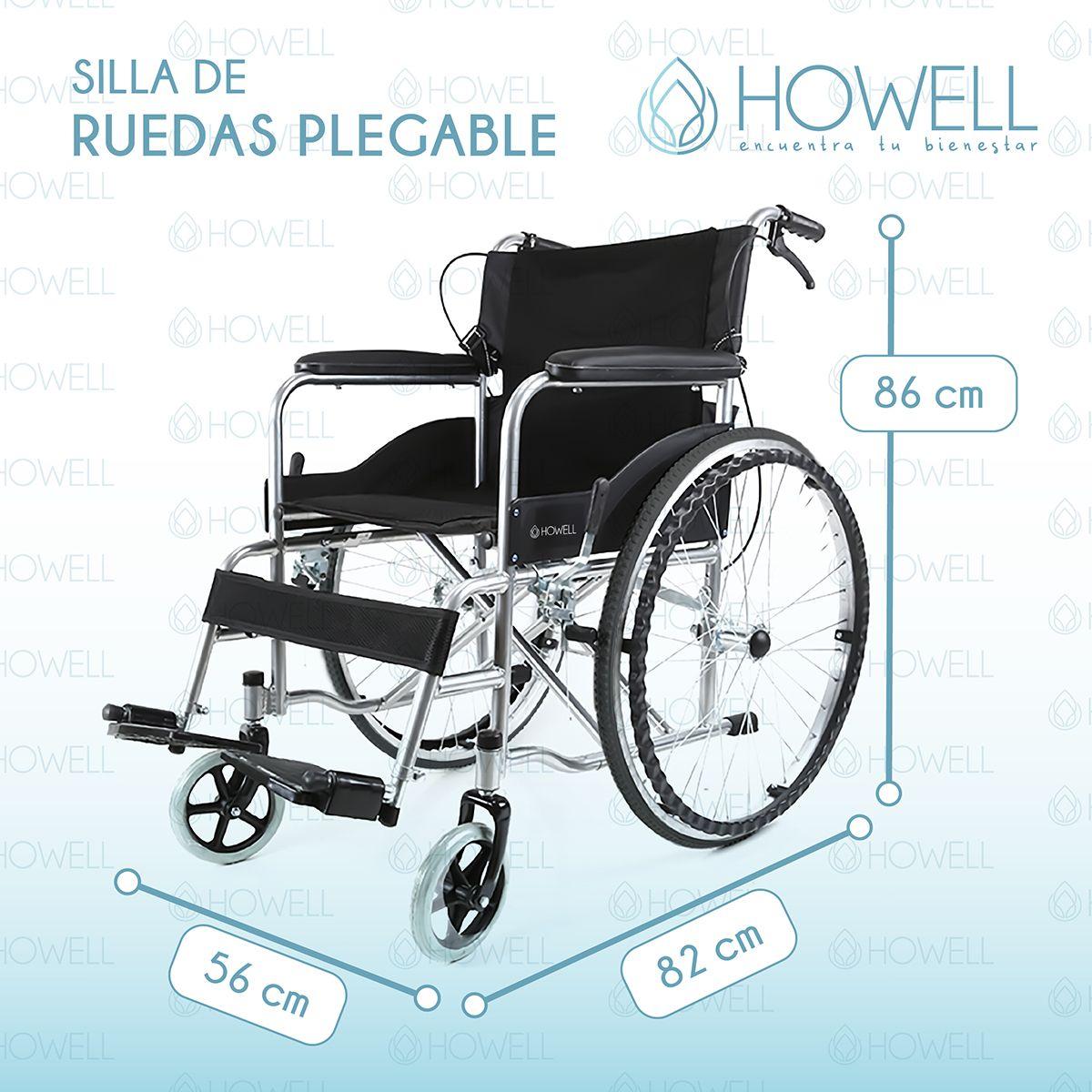 Silla De Ruedas Adulto Mayor Plegable-1