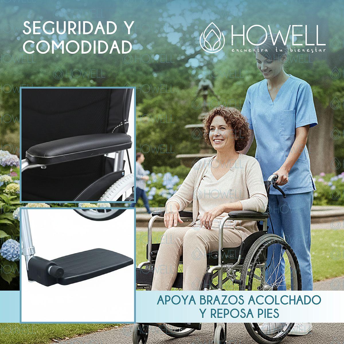 Silla De Ruedas Adulto Mayor Plegable-7