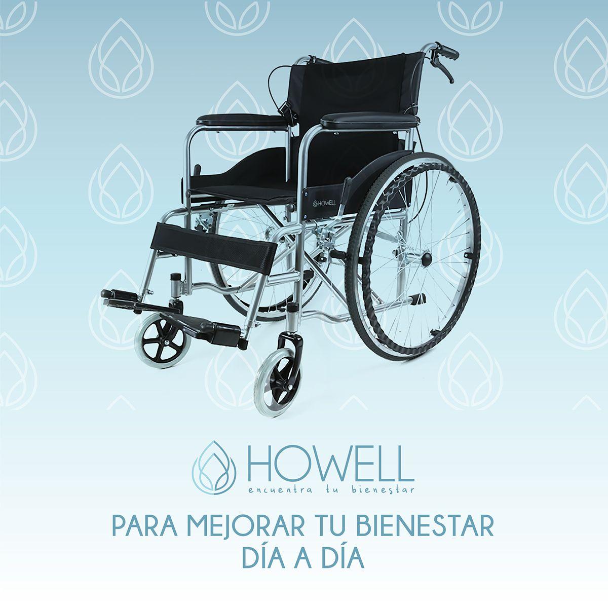Silla De Ruedas Adulto Mayor Plegable-9