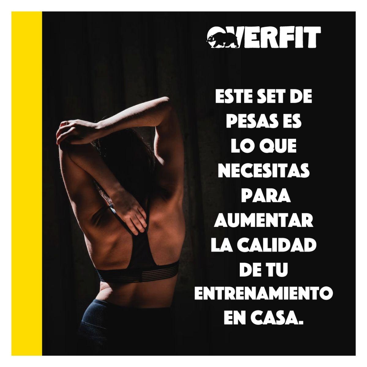 Set Mancuernas Y Barra Unibles 30kg Fitness Pesas Ajustables-8