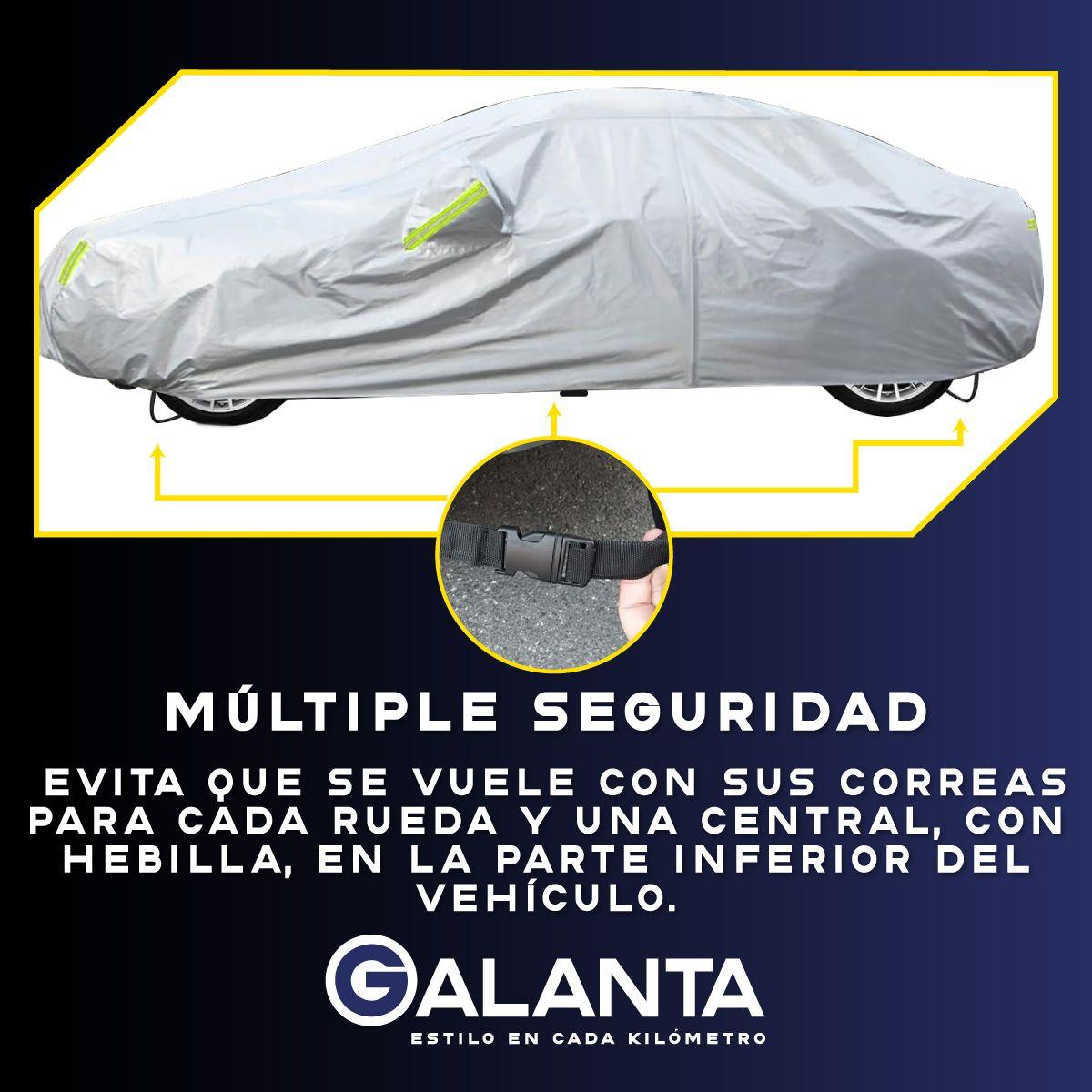 Carpa Cubre Auto XL Galanta Impermeable Proteccion Interior-5