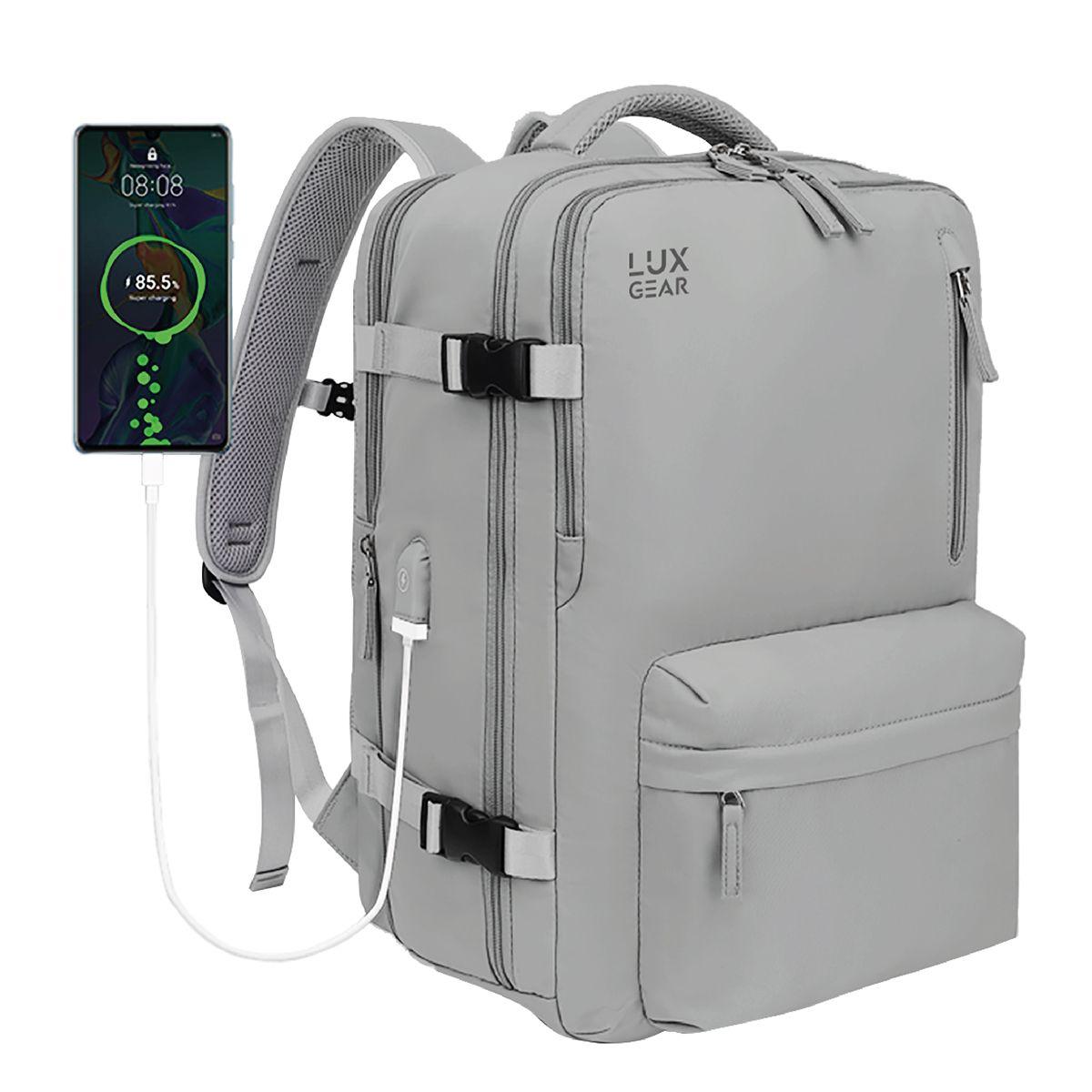 Mochila De Viaje Expansible Luxgear NomadLifeV2 Impermeable-0