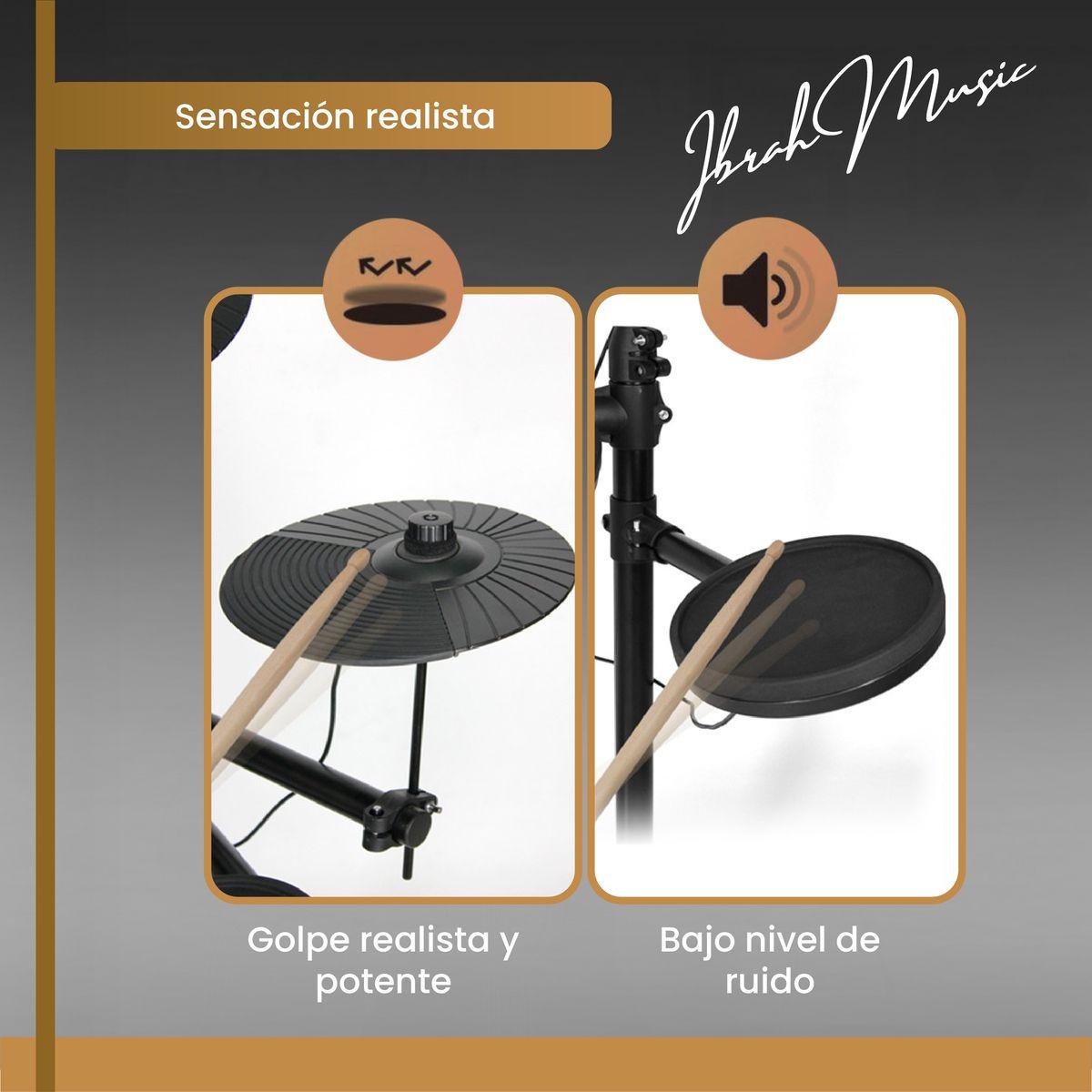 Bateria Electronica Profesional MIDI Ibrah Music-4