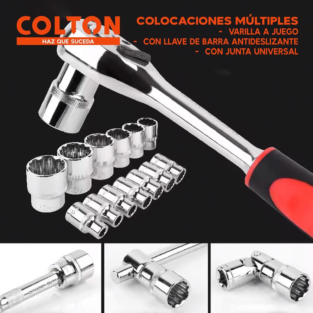 Set 142 Herramientas Manuales Combinadas Mecánicas Dados-4