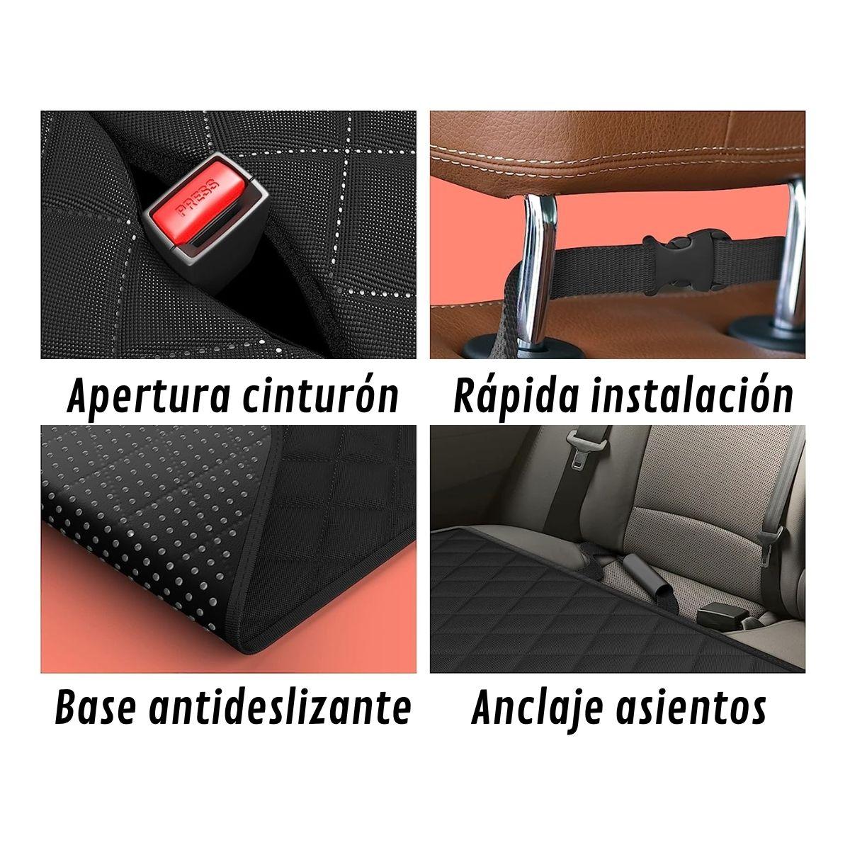 Funda Cubre Asiento Auto Para Mascotas Duke 132 x 137 cm-8