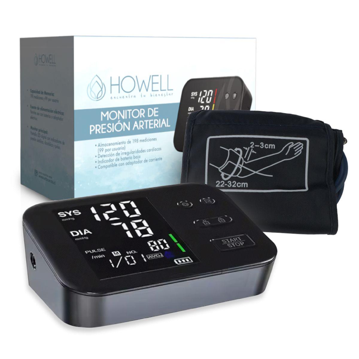 Tensiómetro V2 Toma Presión Digital Pro Howell Usb Bateria-0