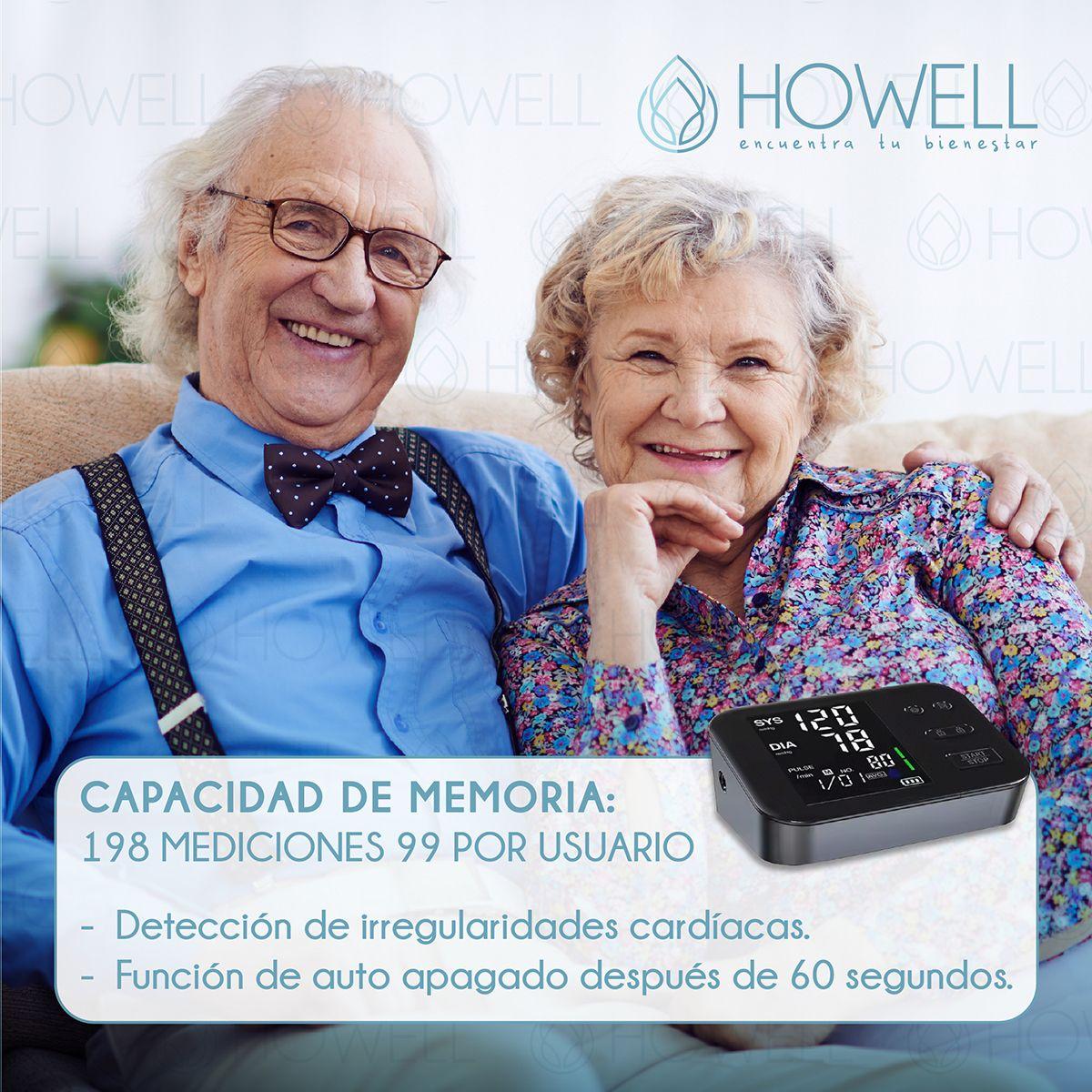 Tensiómetro V2 Toma Presión Digital Pro Howell Usb Bateria-5