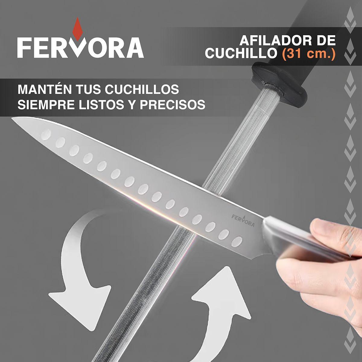 Cuchillo Chef Profesional Fervora De Cocina Set 15 Pzs-8