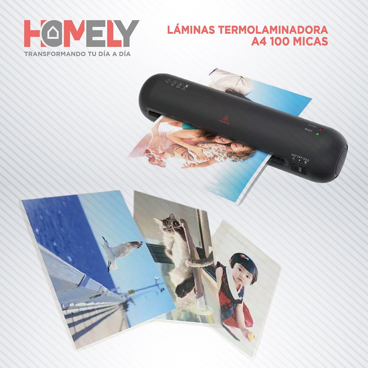 Láminas Termolaminadora A4 100 Micas Plastificadoras 22x30-6