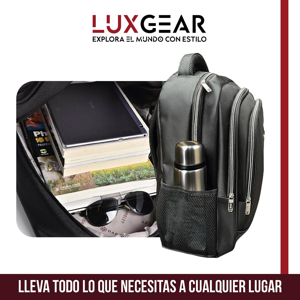 Mochila Escolar Notebook Niños Infantil Luxgear Bolso 40L-2