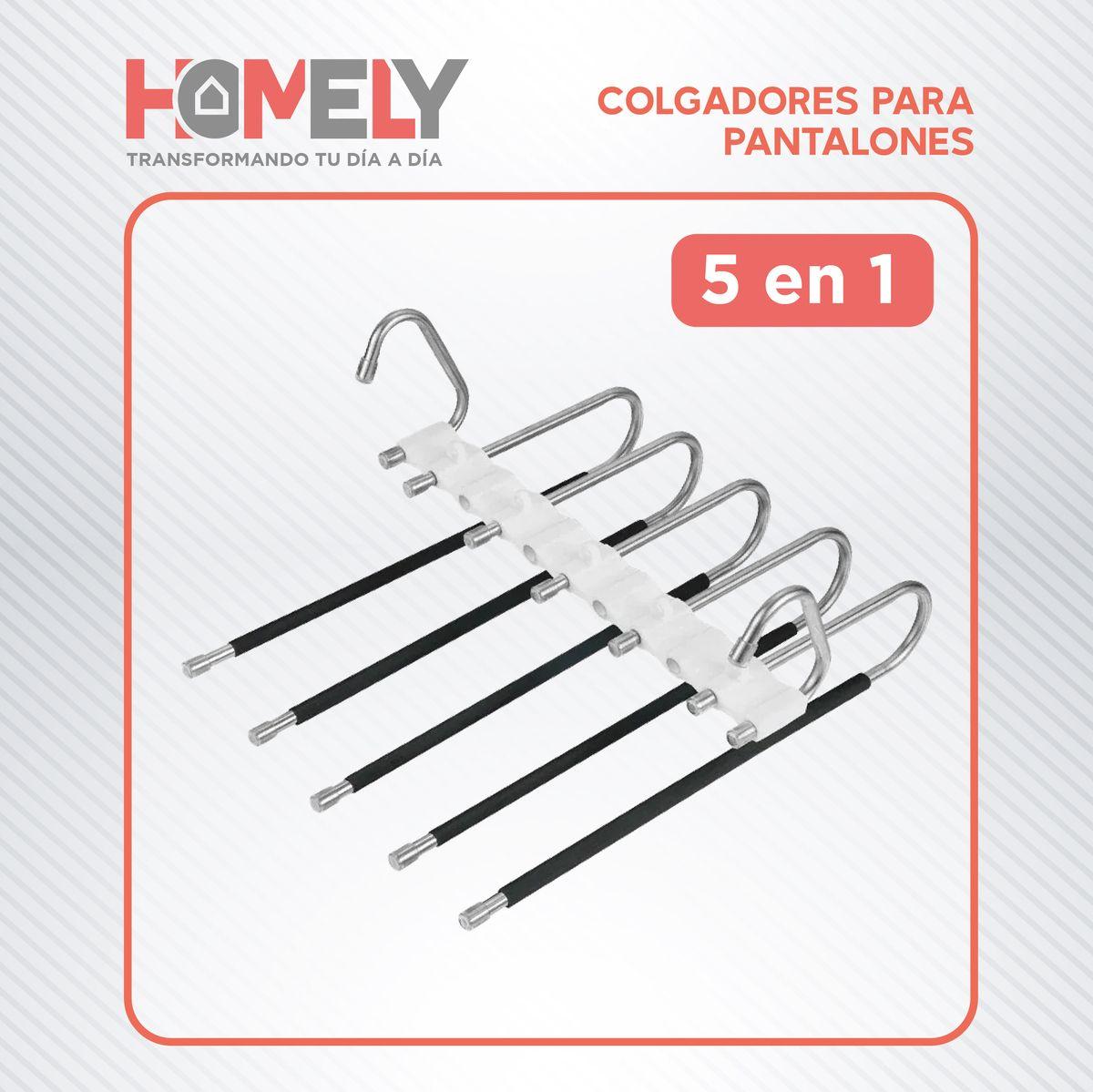 Colgador de Pantalon 5 en 1 Homely Antideslizante Resistente-4