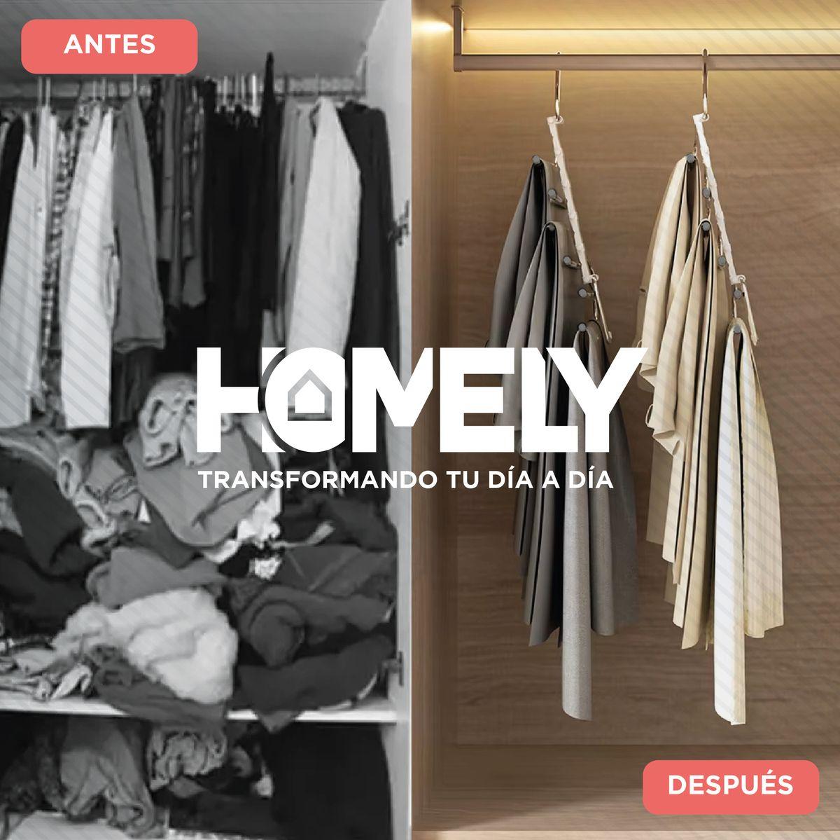 Colgador de Pantalon 5 en 1 Homely Antideslizante Resistente-6