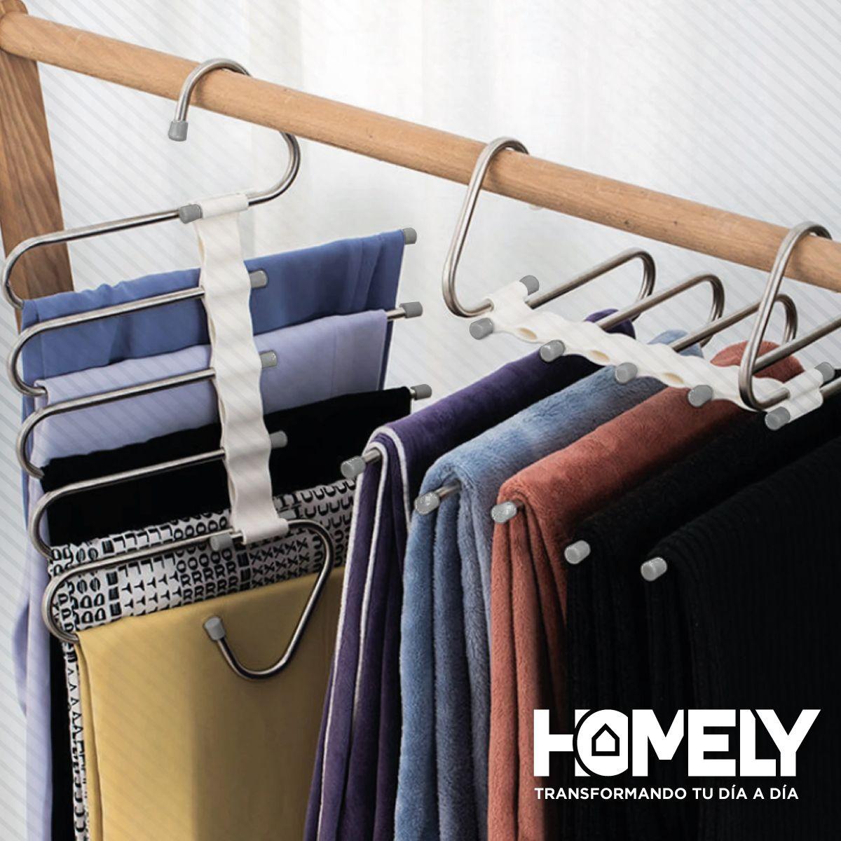 Colgador de Pantalon 5 en 1 Homely Antideslizante Resistente-8