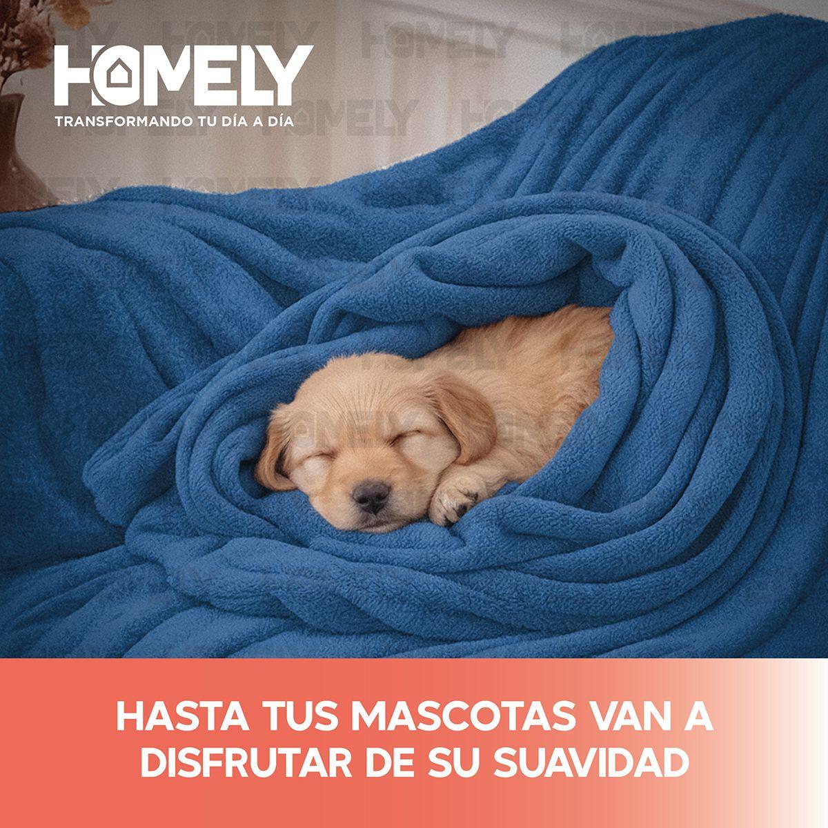 Frazada Polar Termica Queen Homely Manta 220x220cm 300gsm-6