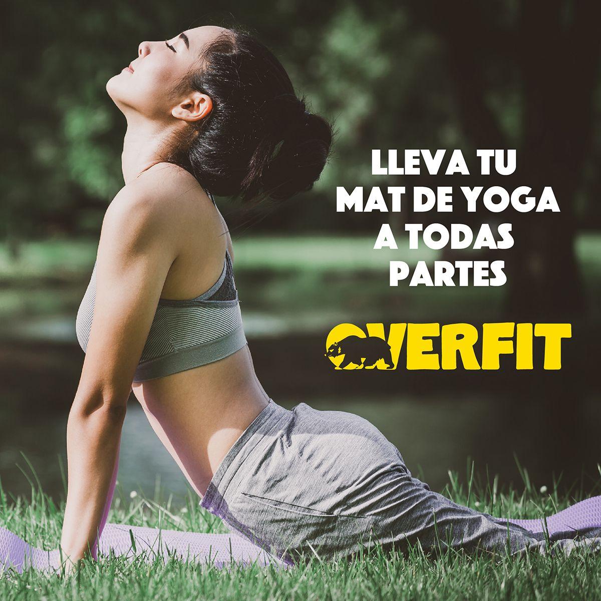 Mat Yoga TPE 6mm Overfit Alfombra Ejercicio Pilates Bicolor-7